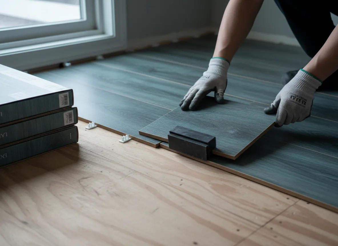 Luxury Vinyl Plank Installation company in Van Buren, ME